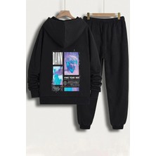 Unisex Dawn Baskılı Eşofman Takımı
