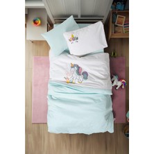 Cotton Box Punch Nakışlı Bebek Nevresim Takımı Dolly Mint