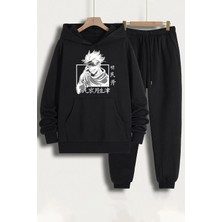 Unisex Jujutsu Kaisen Baskılı Eşofman Takımı