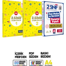 İnformal Yayınları Meb Ilkokul 2.sınıf Çalışma Soruları 1-2 Tüm Dersler Kitap ve 6lı Tıpkı Basım 3lü Set Baskı Ücreti
