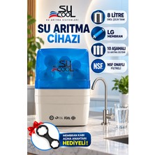 Sucool 10 Aşamalı 80 Gpd Membranlı Çelik Tanklı Kapalı Kasa Su Arıtma Cihazı