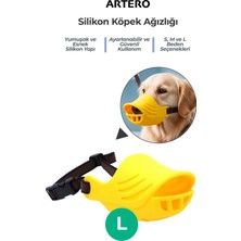 Artero Köpekler Için Ördek Silikon Ağızlık L