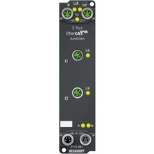 Beckhoff EP1122-0001 | Ethercat Kutusu, 2 Portlu Bağlantı, M8
