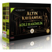 Hukal Altın Kavramsal Adli Hakimlik Seti Savaş Yayınevi 2026