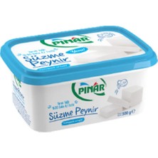 Pınar Az Yağlı Az Tuzlu Süzme Peynir (500 G) X6 Adet
