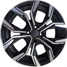Emr 4X100X17 7.5 67.1 ET38 Black Polısh