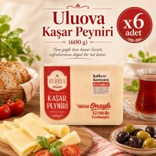 Uluova Kaşar Peyniri (600 G) X6 Adet