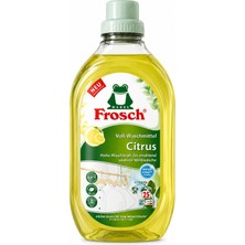 Frosch Citrus Sıvı Çamaşır Deterjanı 1500 ml 25 Yıkama Beyaz Çamaşırlar Için