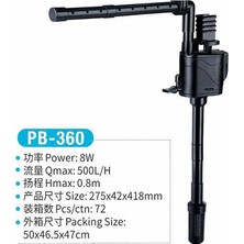 Jeneca PB-360 Şelale Filtre Pompası