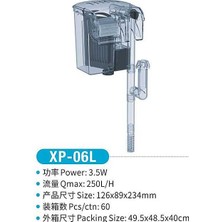Jeneca XP-06L Şelale Filtre Pompası