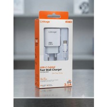 Linkage Aura Akse 30 18W Usb-C Kablolu Hızlı Şarj Aleti