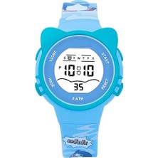 Spectrum Premium Silikon Kordon Su Geçirmez Unisex Çocuk Dijital Kol Saati 2206L