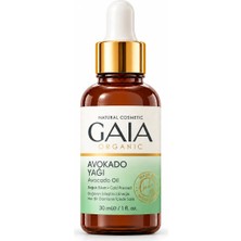 Gaia Avokado Yağı 30 ml – Soğuk Sıkım Cilt ve Saç Bakım Yağı