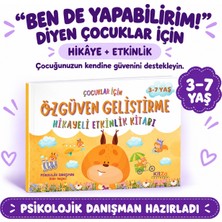 Kitza Yayınları 3-7 Yaş Çocuklar Için Özgüven Geliştirme Hikayeli Etkinlik Kitabı