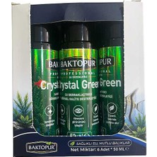 Baktopur Crystal  Green ( Su Berraklaştırıcı Bitkisel  Hastalık Önleyici)