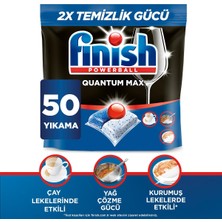 Finish Quantum Max Bulaşık Makinesi Deterjanı Kapsül Tablet 50 Adet