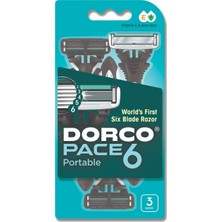 Dorco Pace 6 Bıçaklı Kullan At Tıraş Bıçağı 3lü