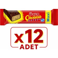 Ülker Maxi Çikolatalı Gofret (47 G) X12 Adet