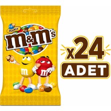 M&m's Fıstıklı Çikolata (90 G) X24 Adet