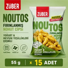 Züber Yoğurt ve Mevsim Yeşillikleri Nohut Cipsi 55 G X15 Adet
