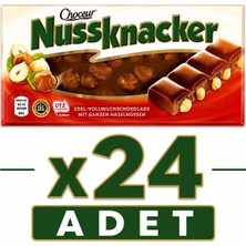 Choceur Nussknacker Fındıklı Çikolata (100 G) X24 Adet