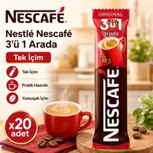 Nescafe 3’ü 1 Arada Original Hazır Kahve 17,5 G X20 Adet