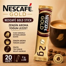 Nescafe Gold Çözünebilir Kahve Stick 2 G X20 Adet