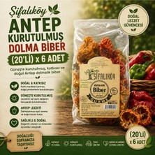 Şifalıköy Kurutulmuş Dolmalık Biber 20’li X6 Paket