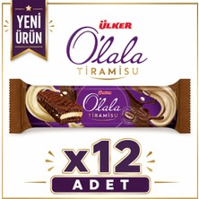 Ülker O'lala Tiramisu Çikolata (45 G) X12 Adet