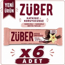 Züber Vanilyalı Kakaolu Bar (40 G) X6 Adet