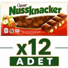 Choceur Nussknacker Fındıklı Çikolata (100 G) X12 Adet