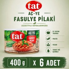 Tat Aç-Ye Fasulye Pilaki 400 G X6 Adet