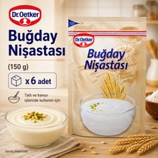 Dr. Oetker Ince Yapılı Buğday Nişastası 150 G X6 Adet