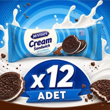 Mcvities Cream Sandwich Bisküvi (90 G) X12 Adet