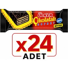Ülker Bitter Çikolatalı Gofret (36 G) X24 Adet