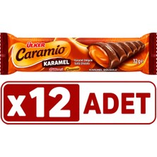 Ülker Caramio Karamel Dolgulu Çikolata (32 G) X12 Adet
