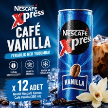Nescafe Xpress Vanilya Aromalı Soğuk Kahve 250 ml X12 Adet