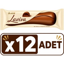 Ülker Laviva Dolgulu ve Bisküvili Çikolata (35 G) X12 Adet