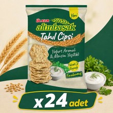 Ülker Altınbaşak Yoğurt Aromalı ve Mevsim Yeşillikli Tahıl Cipsi (50 G) X24 Adet
