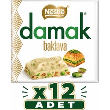 Nestle Nestlé Damak Baklava Kare Çikolata (60 G) X12 Adet