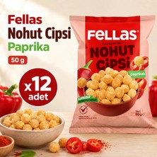 Fellas Nohut Cipsi Paprika 50 G X12 Adet
