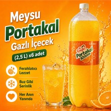 Meysu Portakal Gazlı Içecek (2,5 L) X6 Adet