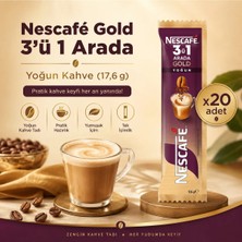 Nescafe Gold 3’ü 1 Arada Yoğun Hazır Kahve 17,6 G X20 Adet