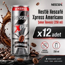 Nescafe Xpress Americano Soğuk Kahve 250 ml X12 Adet