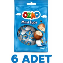 Şölen Ozmo Mini Yumurta Çikolatalar (154 G) X6 Adet