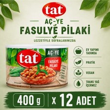 Tat Aç-Ye Fasulye Pilaki 400 G X12 Adet