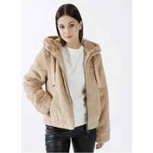 Only 15260047 Onlvıda Fur Hooded Jacket cc Otw Kadın Mont