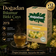 Doğadan Geleneksel Ihlamur Bitki Çayı (20’li)