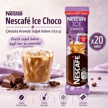 Nescafe Ice Choco Çikolata Aromalı Soğuk Kahve (10,6 G) X20 Adet