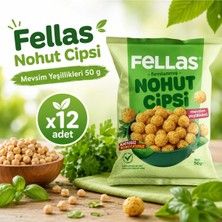 Fellas Nohut Cipsi Mevsim Yeşillikleri 50 G X12 Adet